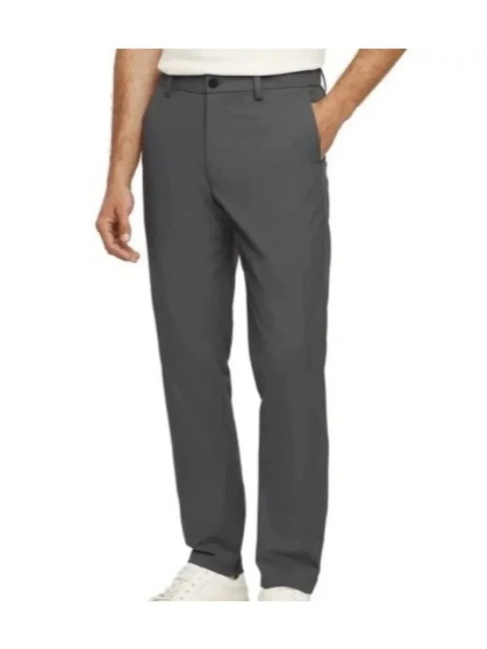 NWT Banana Republic Men's 38x34 Gray Commuter Flex Tech Pants